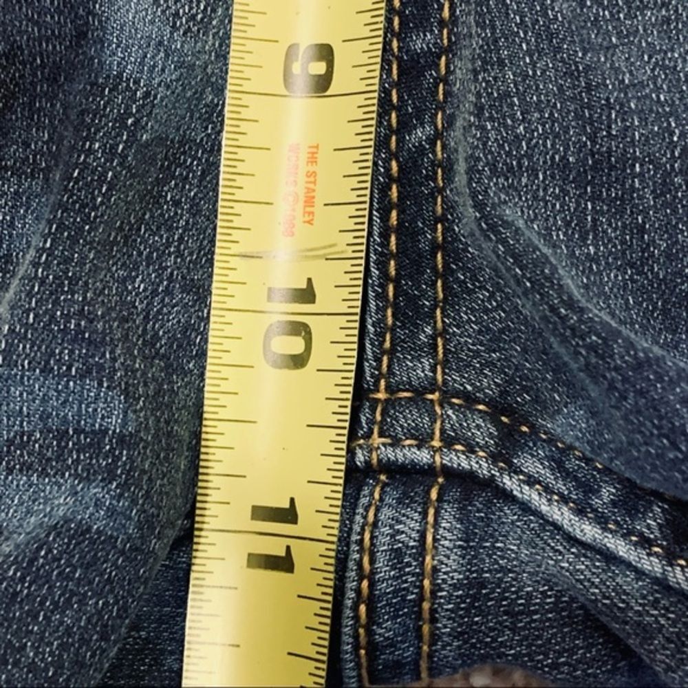 Unionbay High Rise Blue Camo Skinny Jeans 9 - Picture 15 of 16